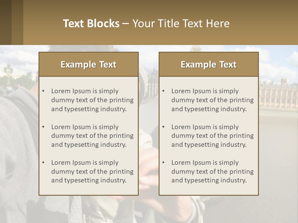Single Water Ocean PowerPoint Template