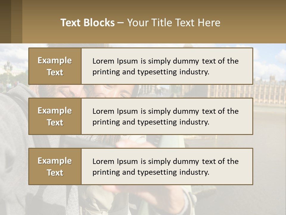 Single Water Ocean PowerPoint Template