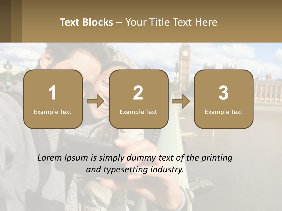 Single Water Ocean PowerPoint Template