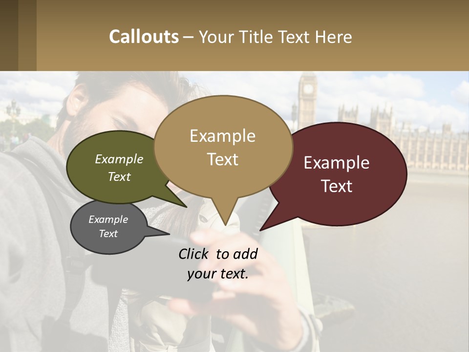 Single Water Ocean PowerPoint Template