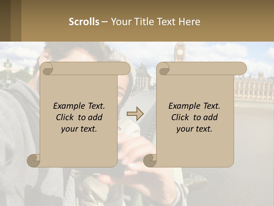 Single Water Ocean PowerPoint Template