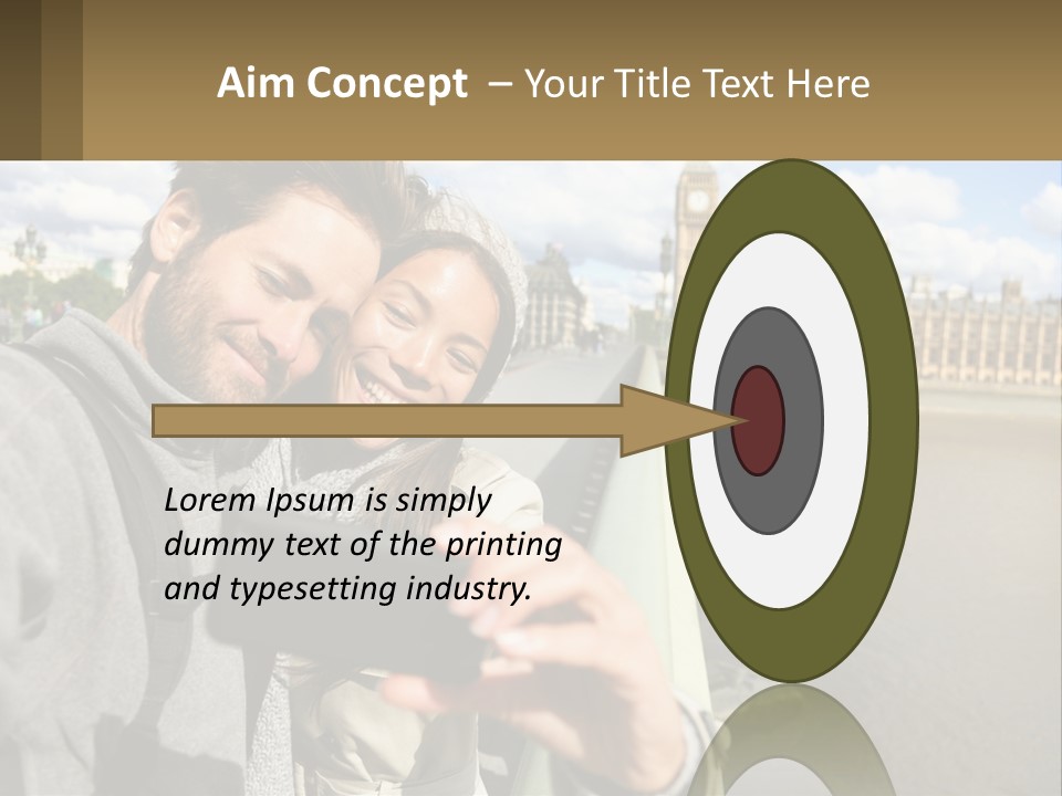 Single Water Ocean PowerPoint Template