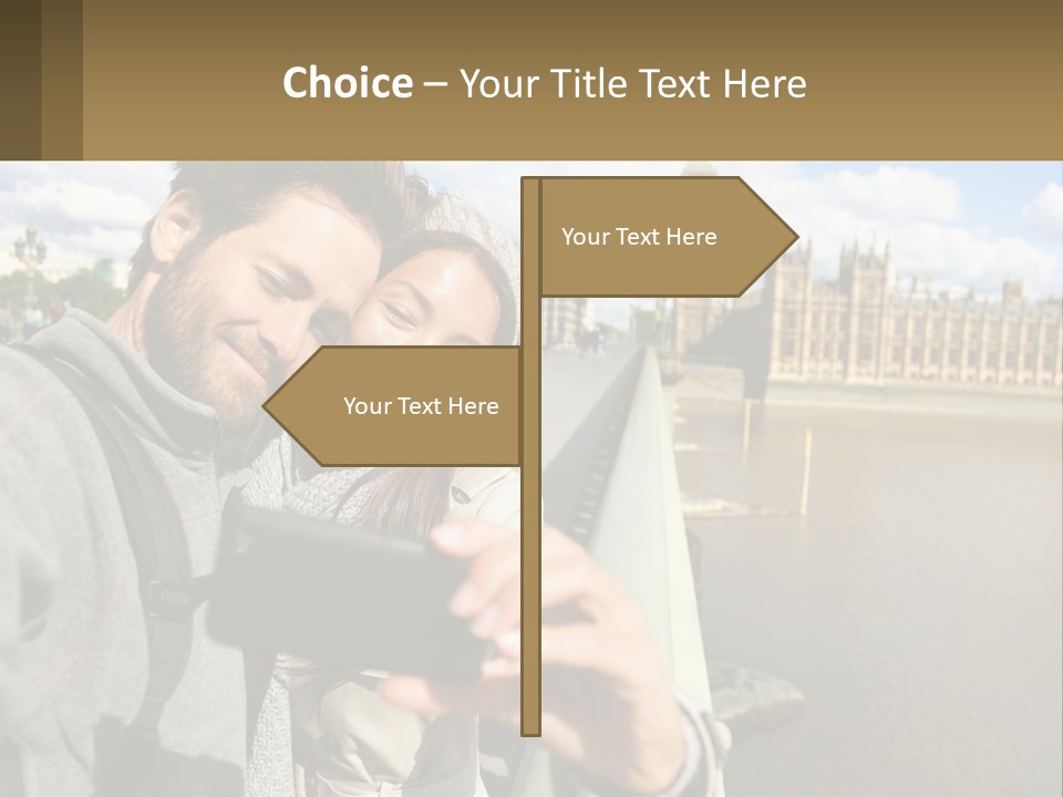 Single Water Ocean PowerPoint Template