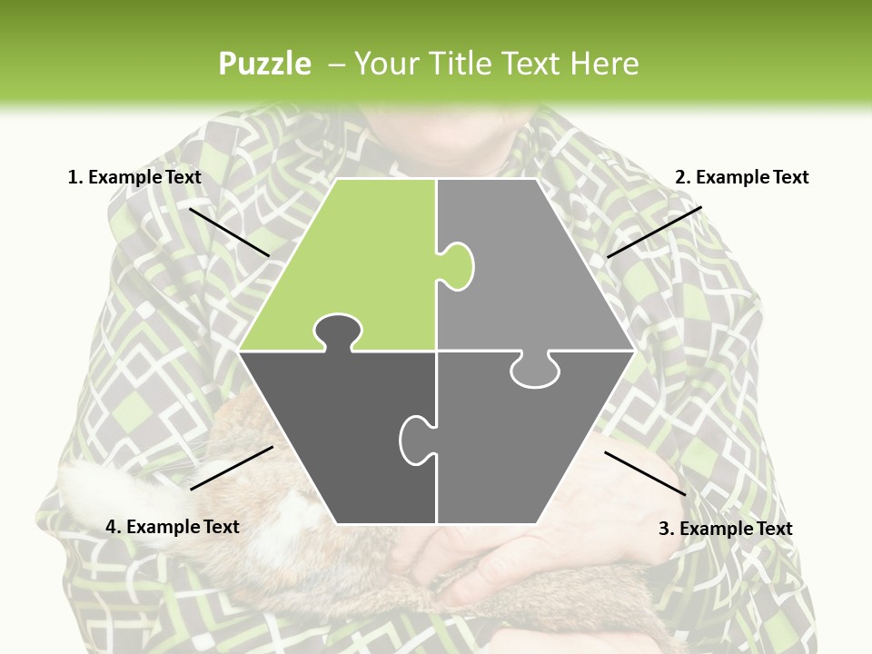 Woman Caucasian Coast PowerPoint Template