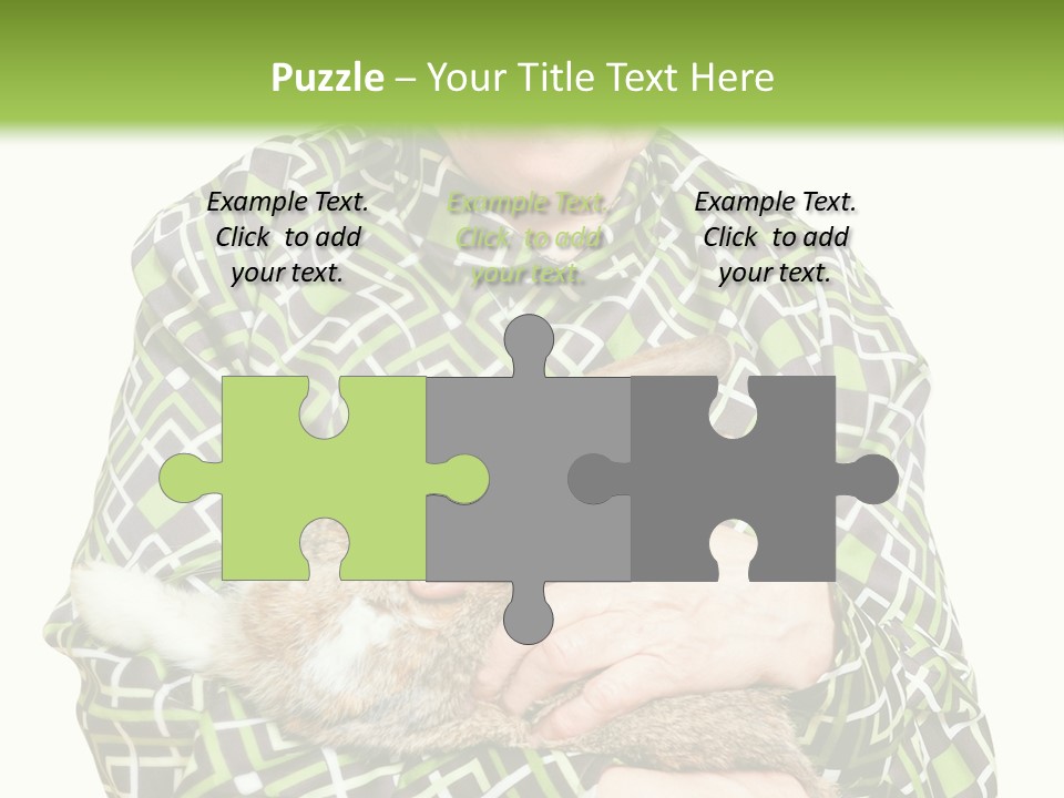 Woman Caucasian Coast PowerPoint Template