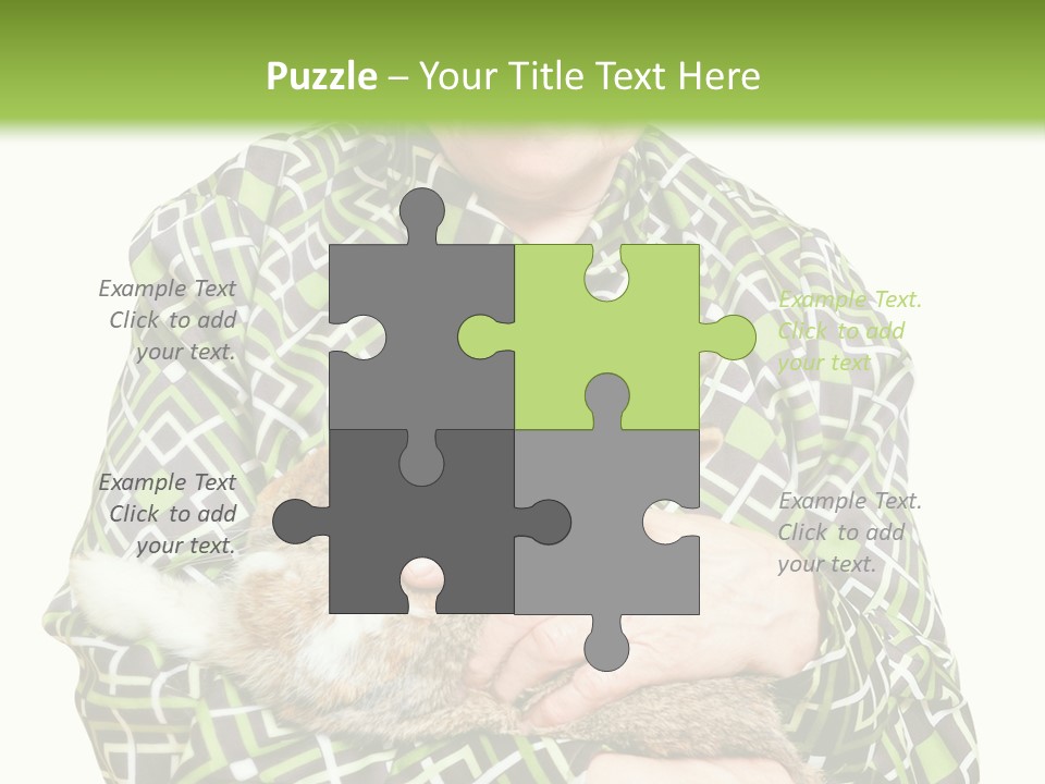 Woman Caucasian Coast PowerPoint Template