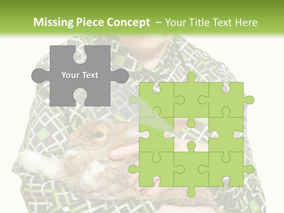 Woman Caucasian Coast PowerPoint Template