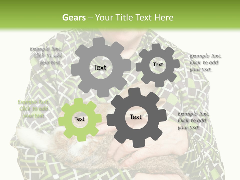 Woman Caucasian Coast PowerPoint Template