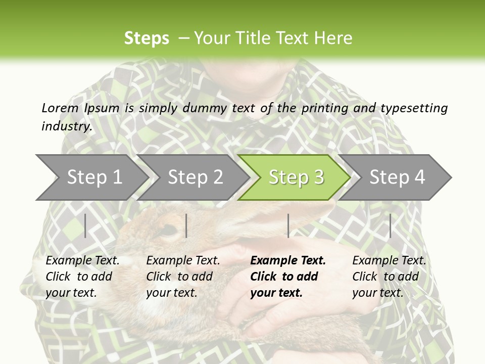 Woman Caucasian Coast PowerPoint Template