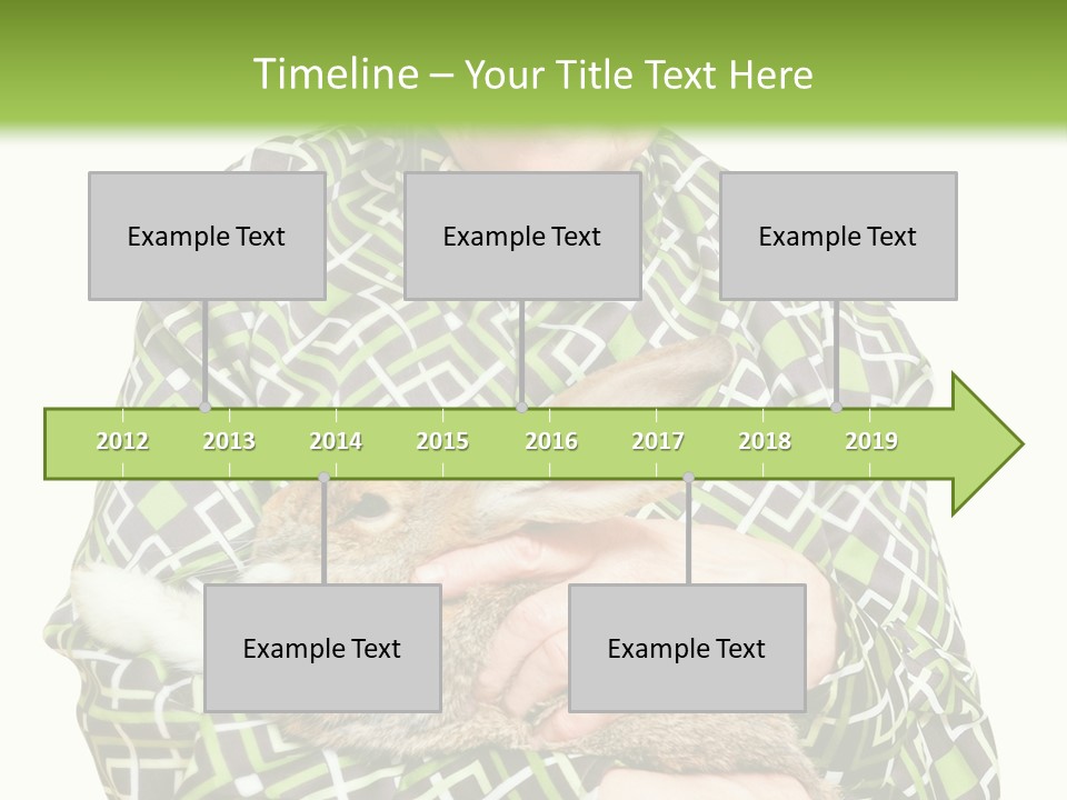 Woman Caucasian Coast PowerPoint Template