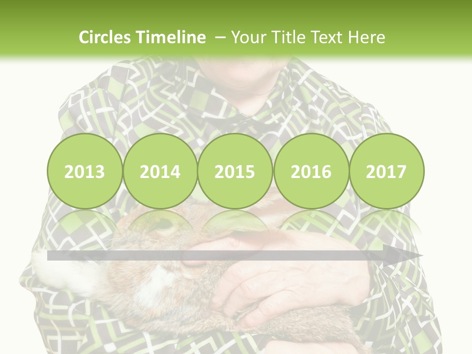 Woman Caucasian Coast PowerPoint Template