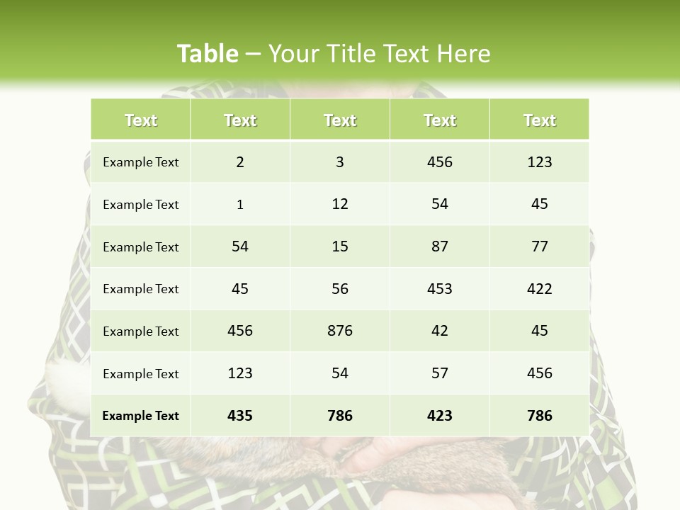 Woman Caucasian Coast PowerPoint Template