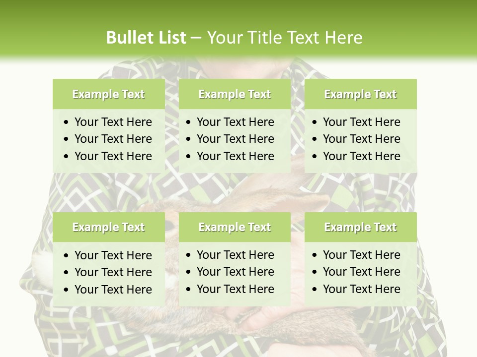 Woman Caucasian Coast PowerPoint Template