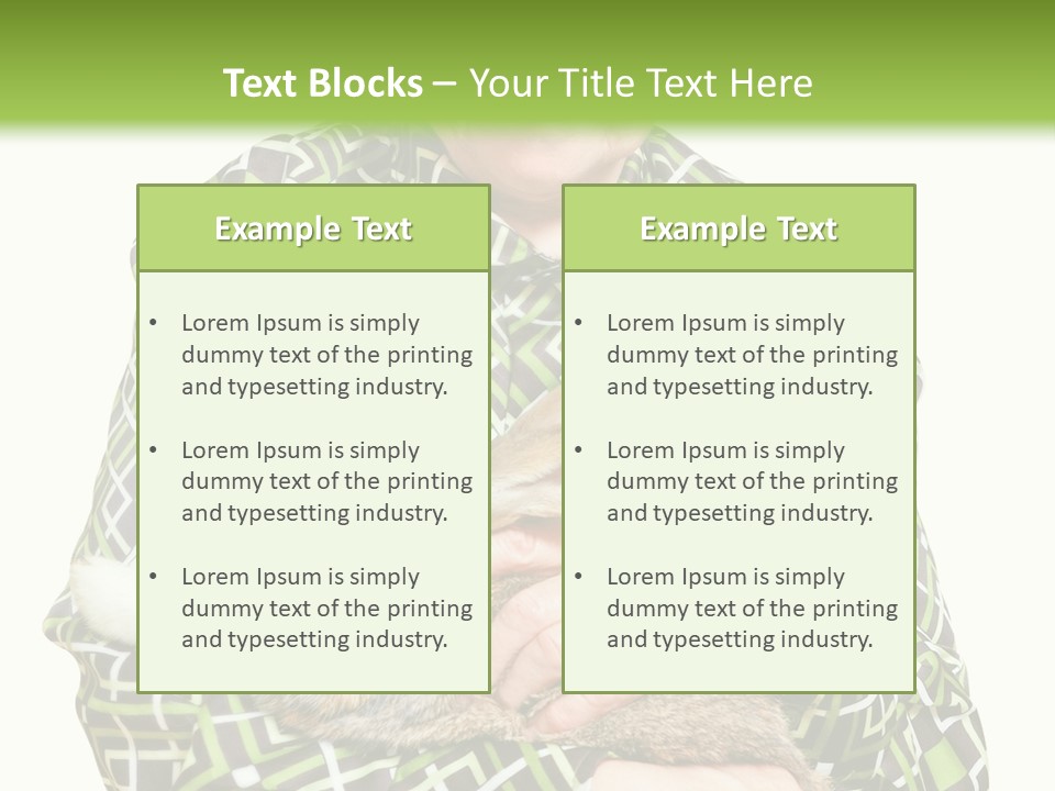 Woman Caucasian Coast PowerPoint Template