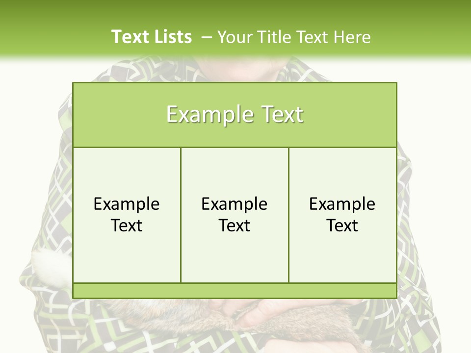 Woman Caucasian Coast PowerPoint Template