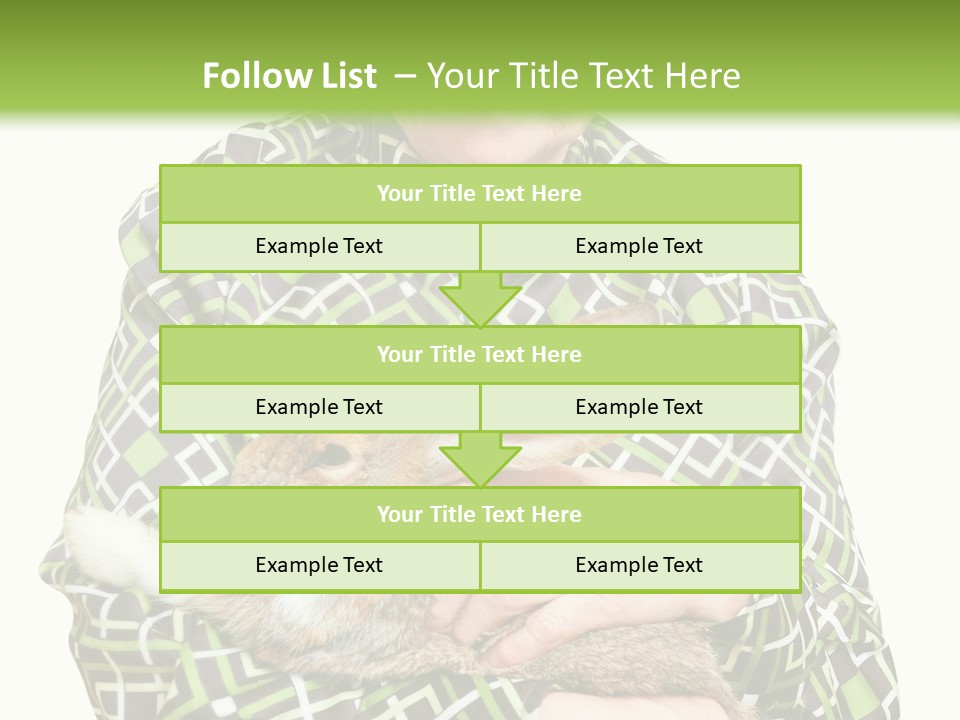 Woman Caucasian Coast PowerPoint Template