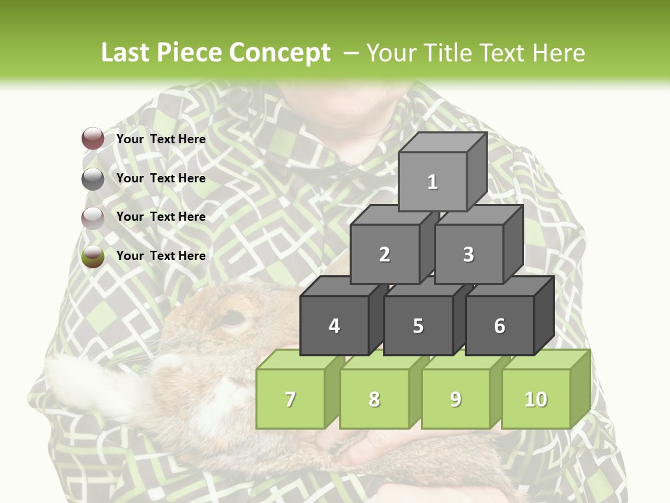 Woman Caucasian Coast PowerPoint Template