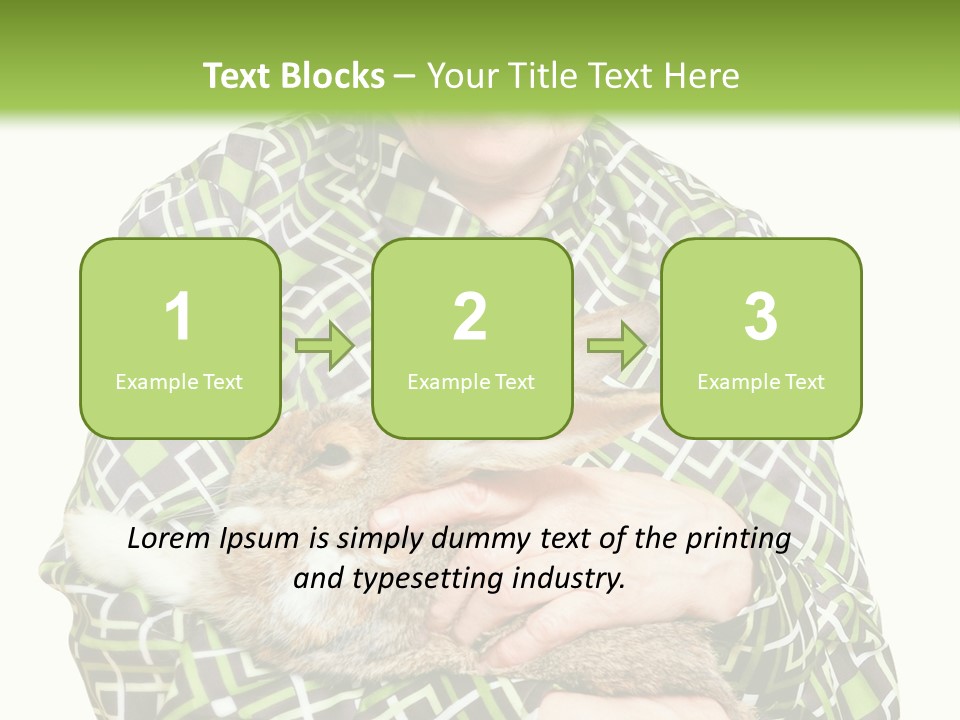 Woman Caucasian Coast PowerPoint Template