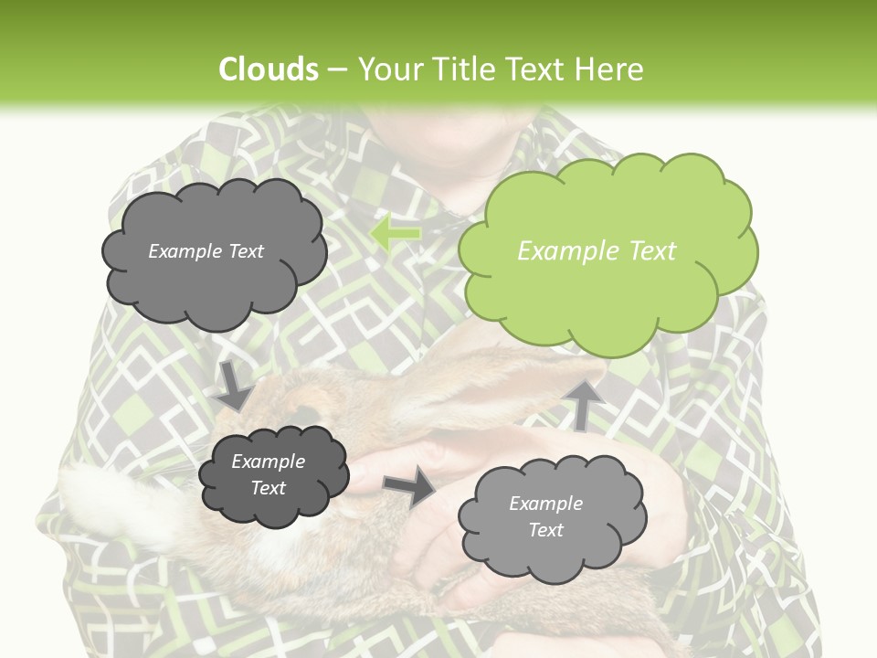 Woman Caucasian Coast PowerPoint Template