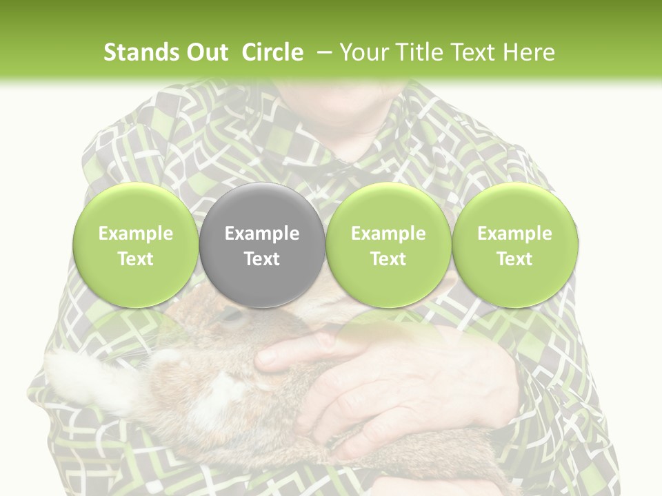 Woman Caucasian Coast PowerPoint Template