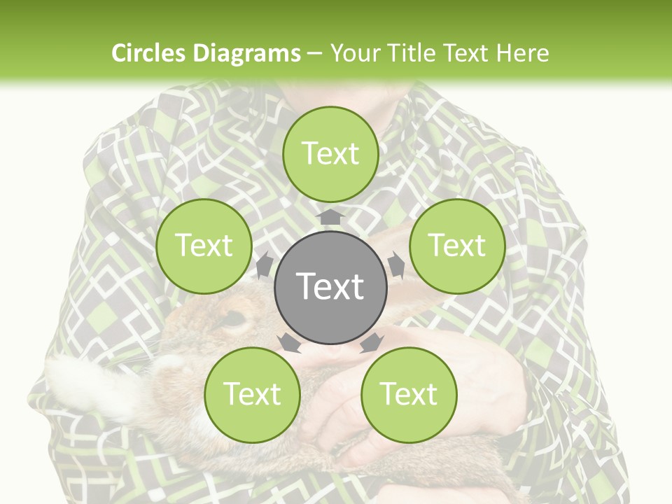 Woman Caucasian Coast PowerPoint Template