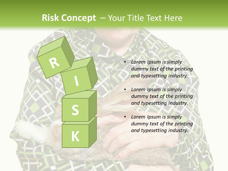 Woman Caucasian Coast PowerPoint Template