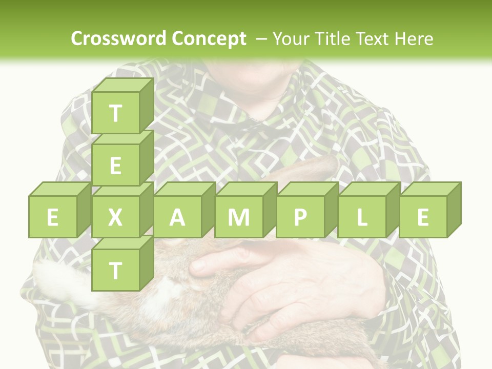 Woman Caucasian Coast PowerPoint Template