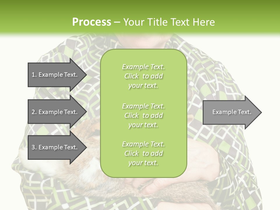 Woman Caucasian Coast PowerPoint Template