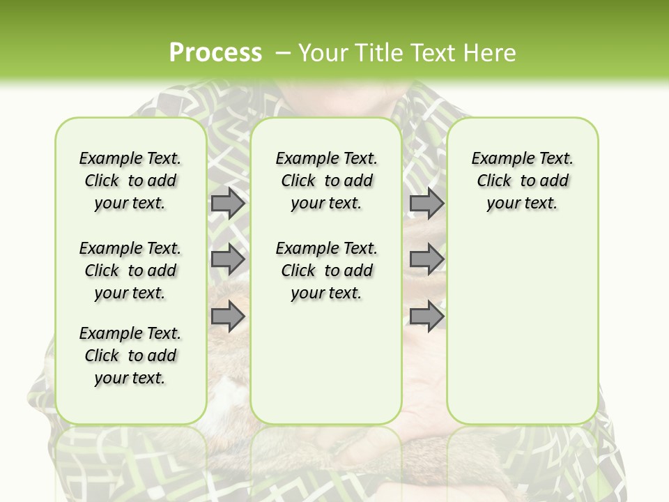 Woman Caucasian Coast PowerPoint Template