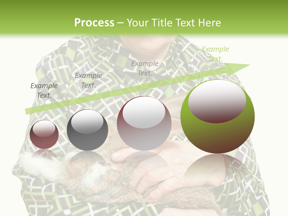 Woman Caucasian Coast PowerPoint Template