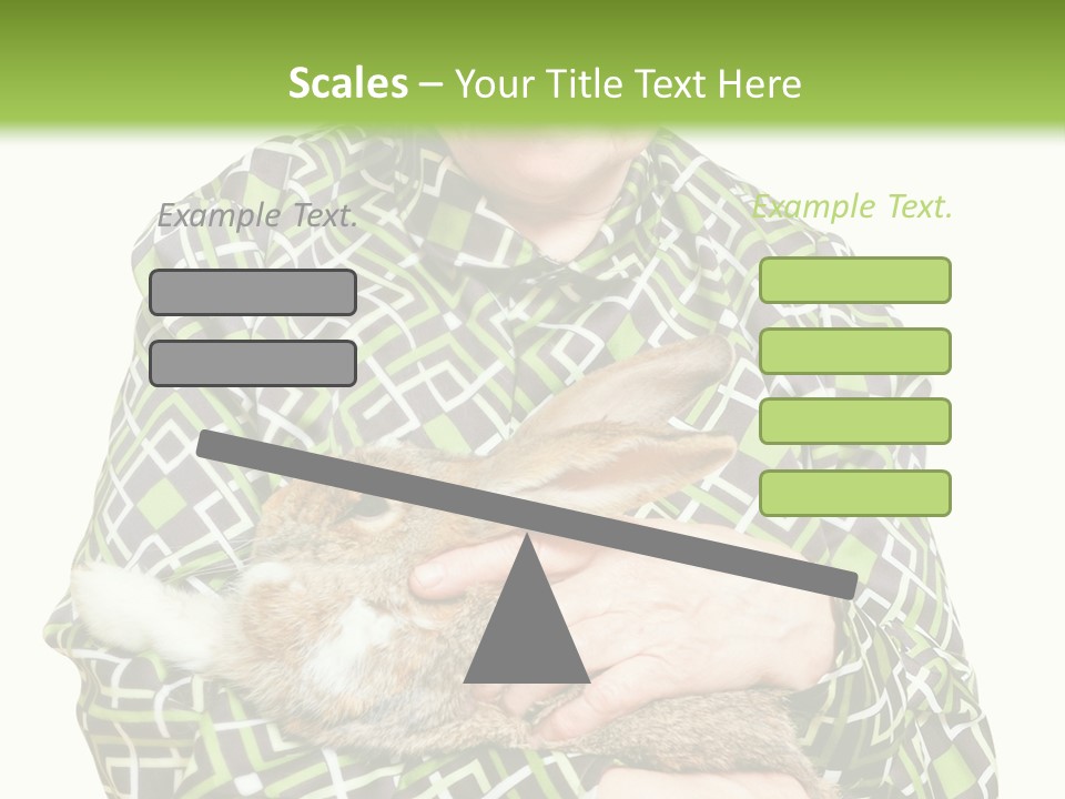 Woman Caucasian Coast PowerPoint Template