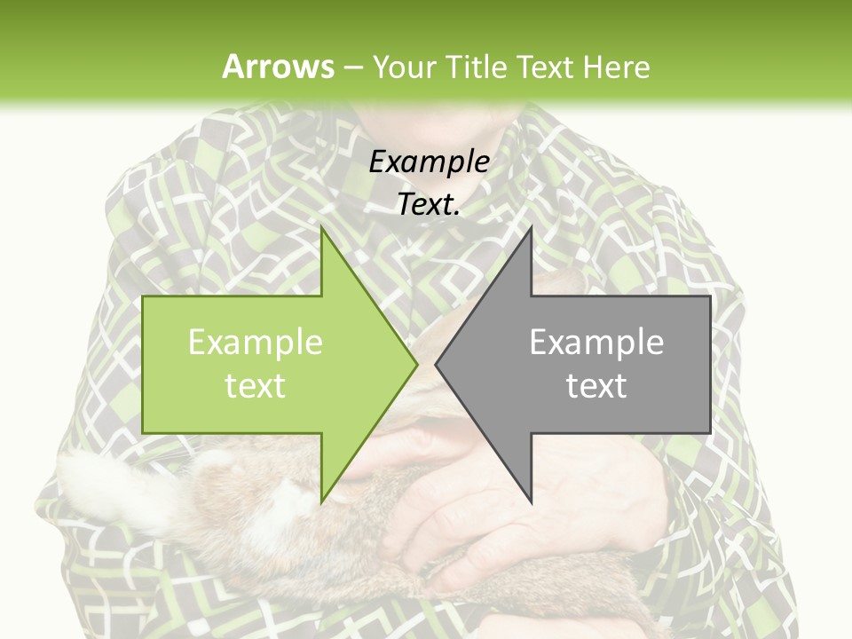 Woman Caucasian Coast PowerPoint Template