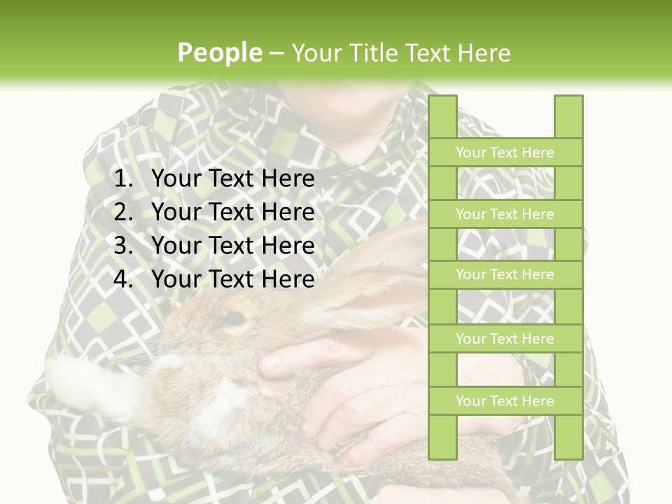 Woman Caucasian Coast PowerPoint Template