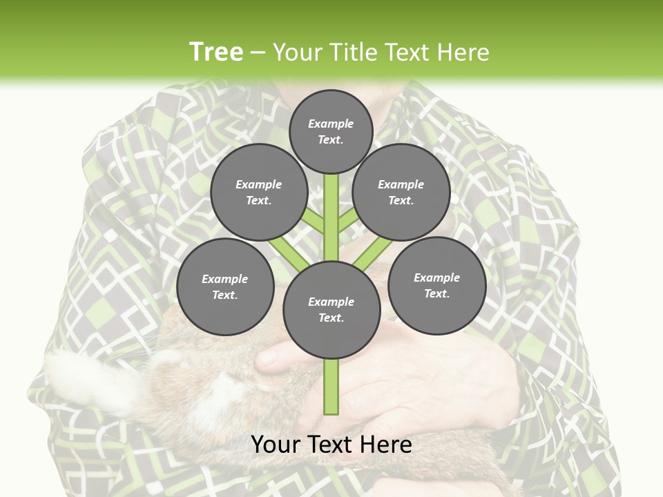 Woman Caucasian Coast PowerPoint Template