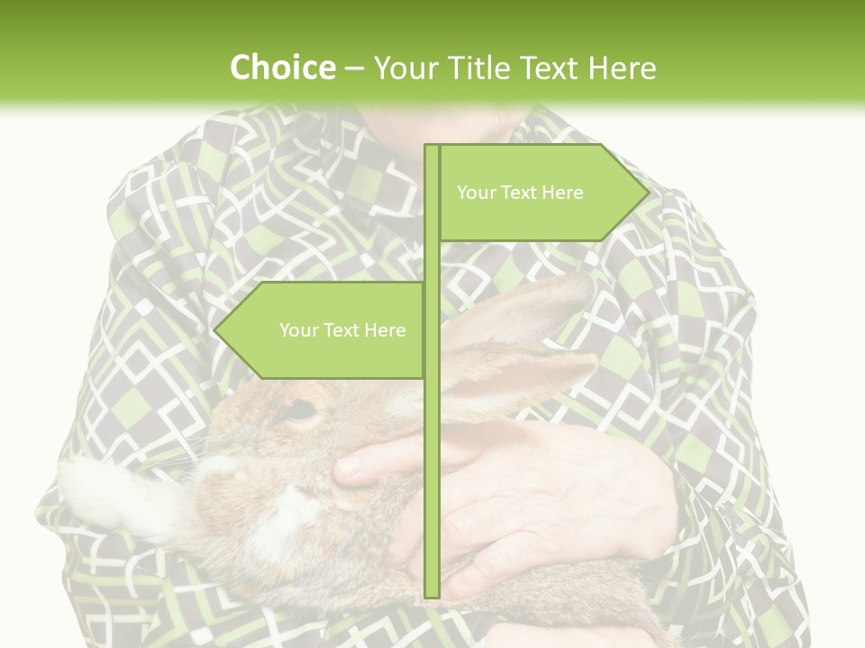 Woman Caucasian Coast PowerPoint Template