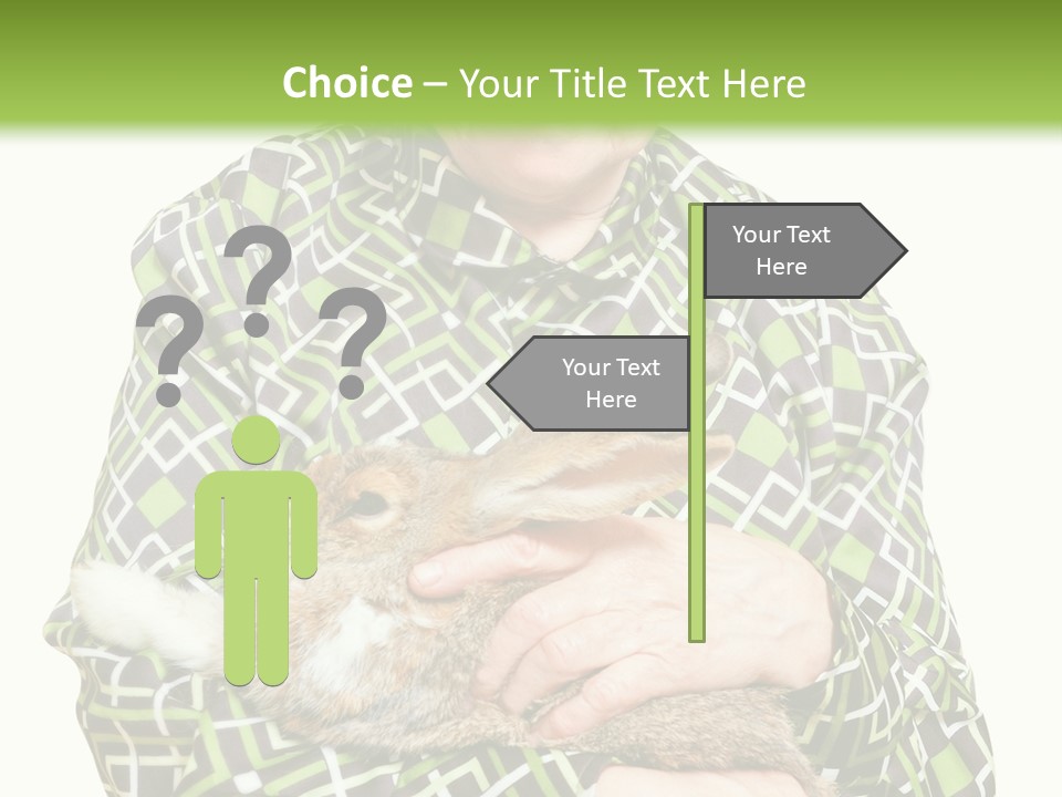 Woman Caucasian Coast PowerPoint Template