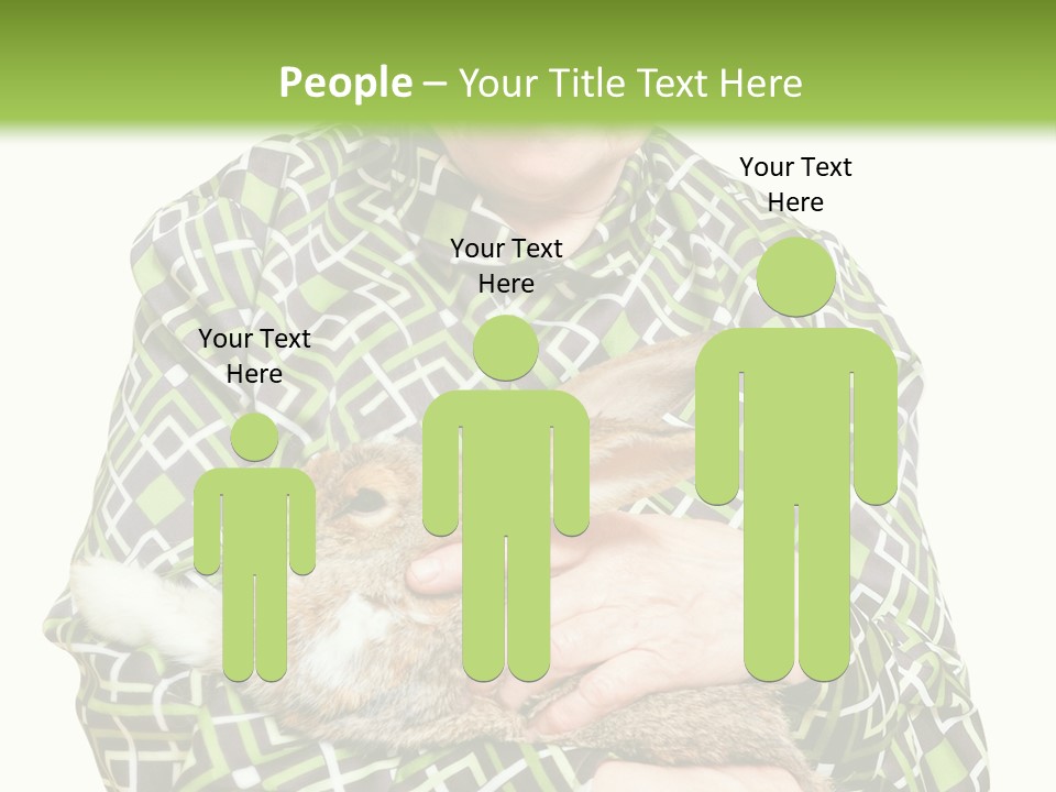 Woman Caucasian Coast PowerPoint Template