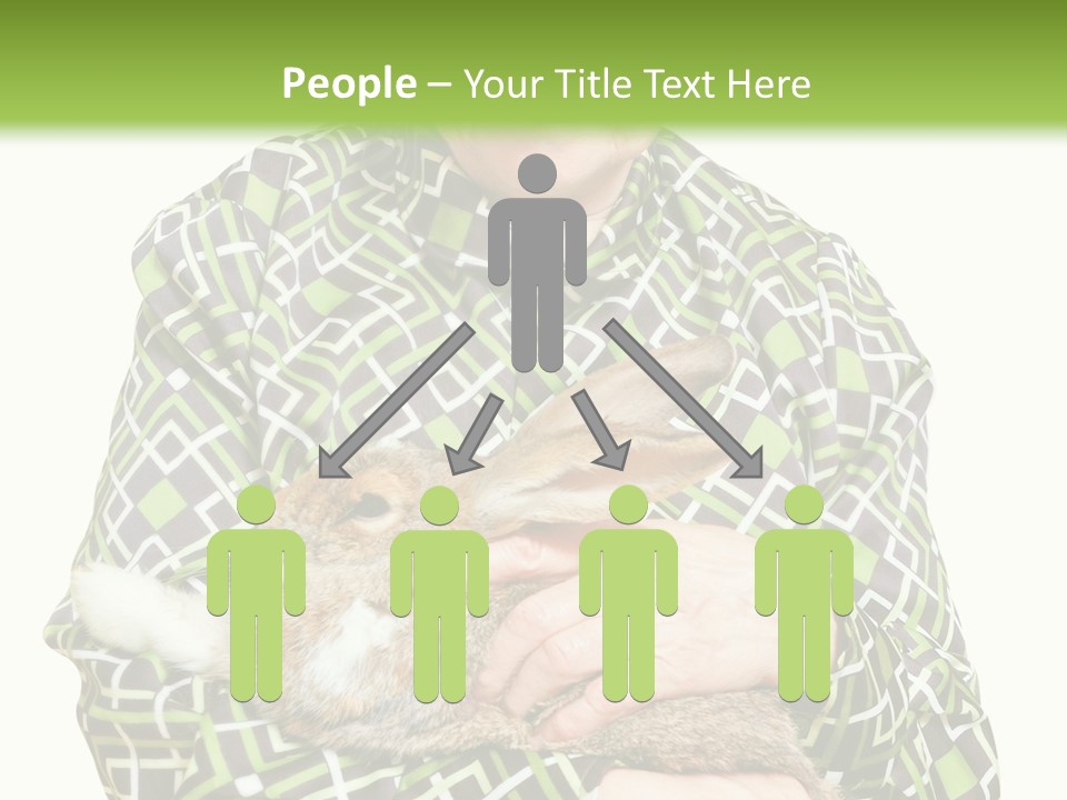 Woman Caucasian Coast PowerPoint Template