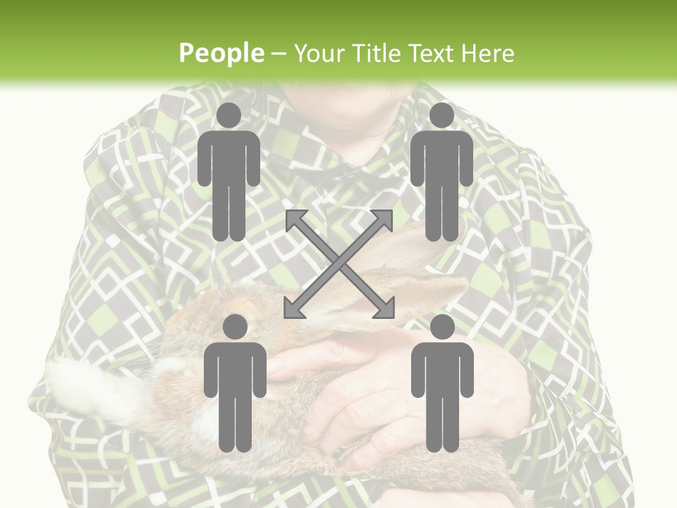 Woman Caucasian Coast PowerPoint Template