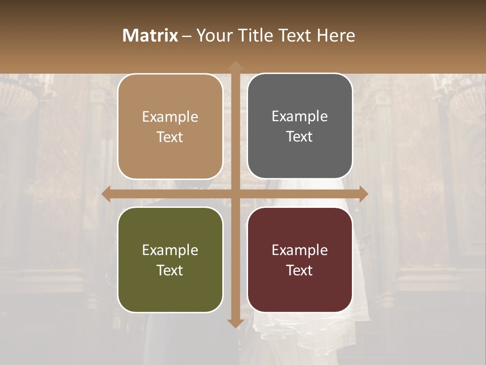 Beach Sunrise Old PowerPoint Template