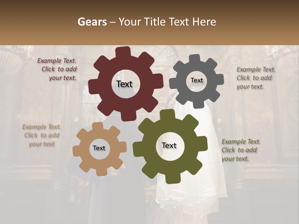 Beach Sunrise Old PowerPoint Template