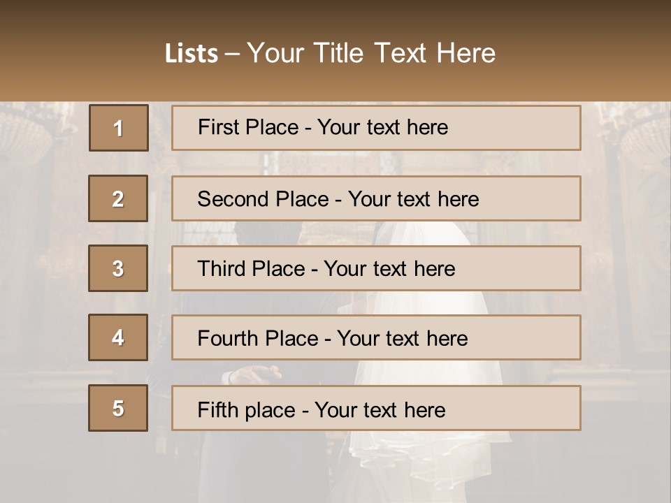 Beach Sunrise Old PowerPoint Template
