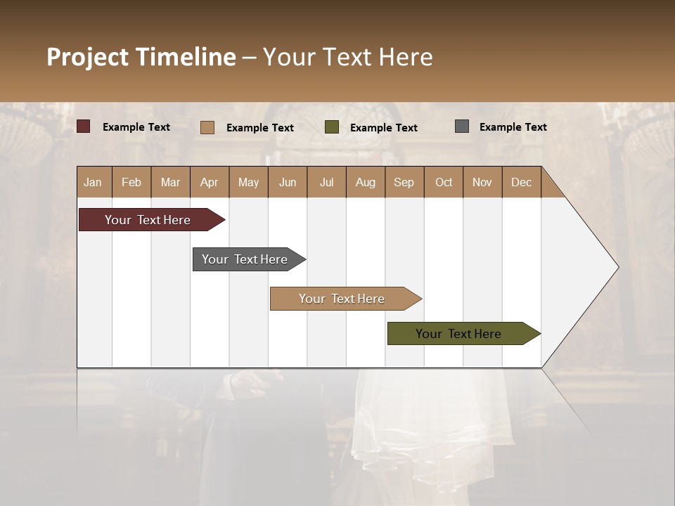 Beach Sunrise Old PowerPoint Template