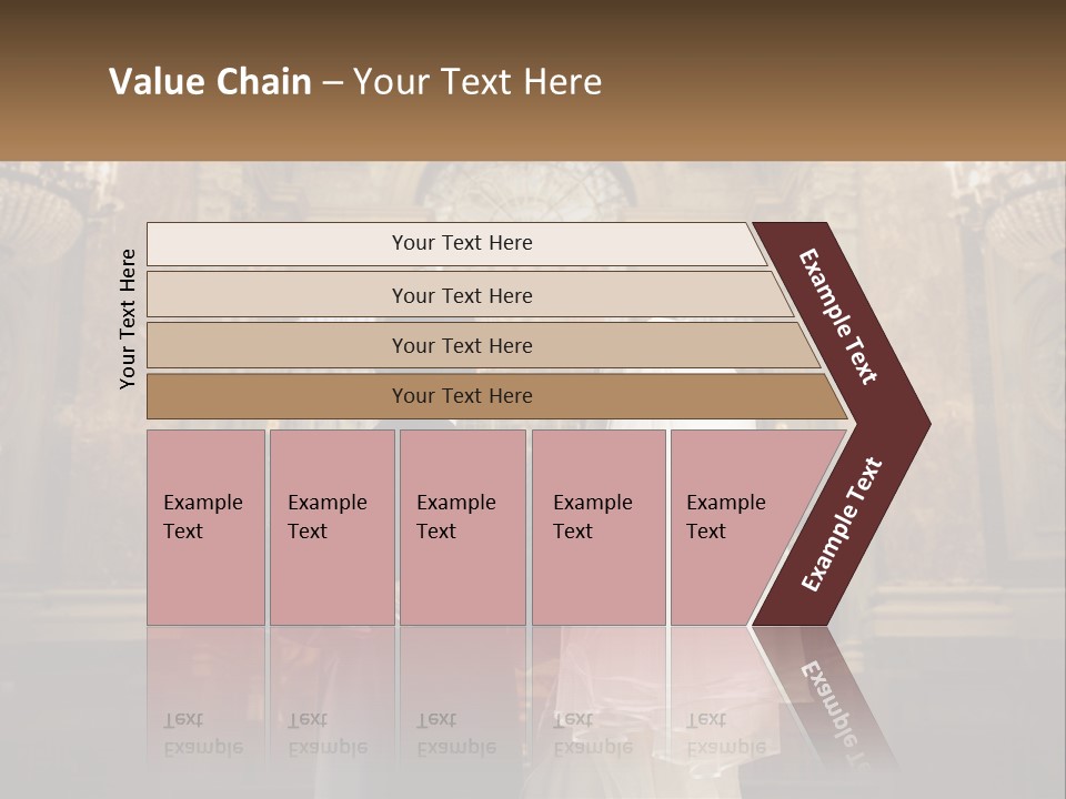 Beach Sunrise Old PowerPoint Template