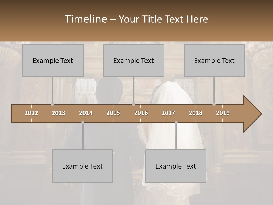 Beach Sunrise Old PowerPoint Template