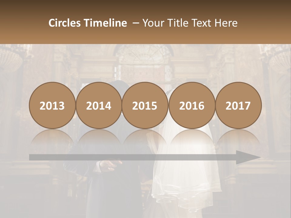 Beach Sunrise Old PowerPoint Template