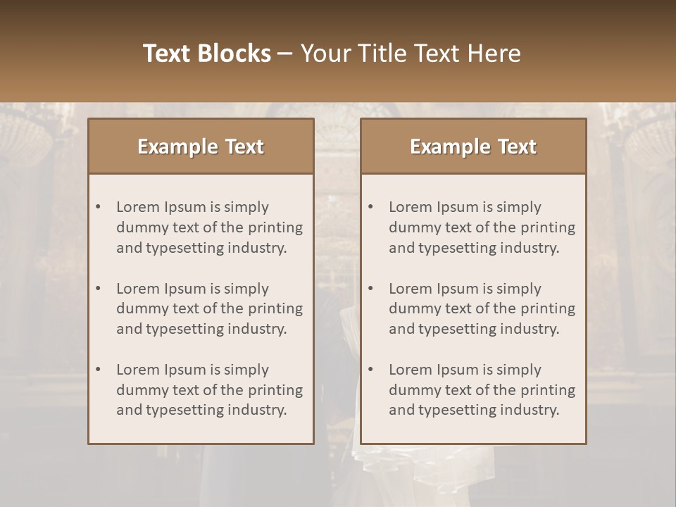 Beach Sunrise Old PowerPoint Template