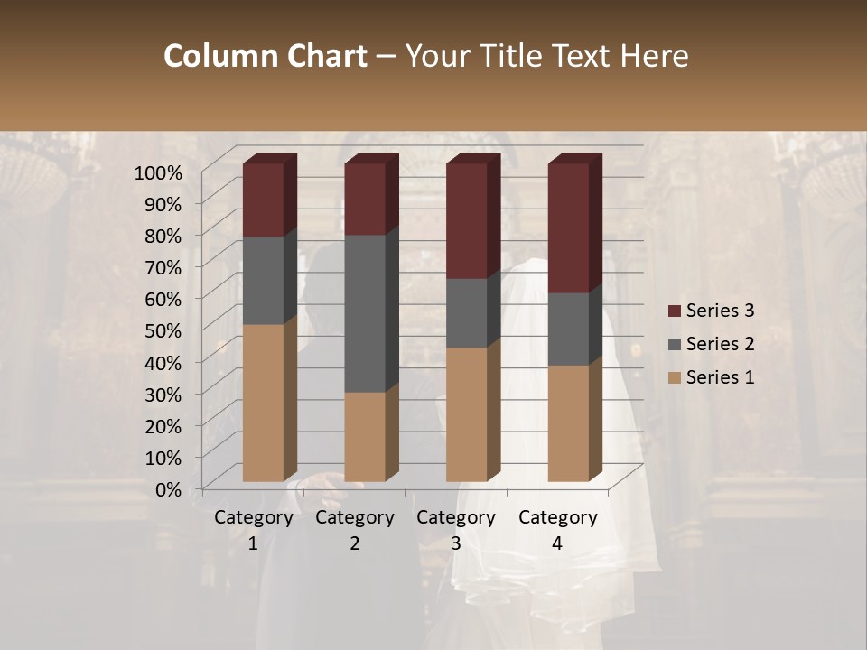 Beach Sunrise Old PowerPoint Template