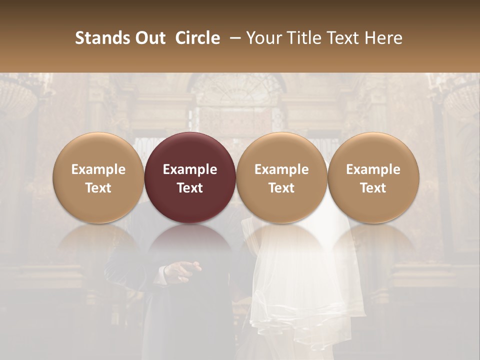 Beach Sunrise Old PowerPoint Template