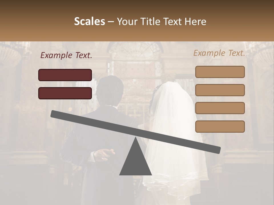 Beach Sunrise Old PowerPoint Template